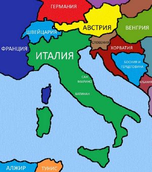 Карта италии с городами и курортами на русском языке: где находится в мире (сезон 2016)