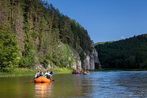 Сплав по реке, как способ активного отдыха. часть 3. скалы, баня